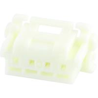 Molex 5051510401 DuraClik TPA Wire-to-Board Receptacle Housing, 4 Circuits, White
