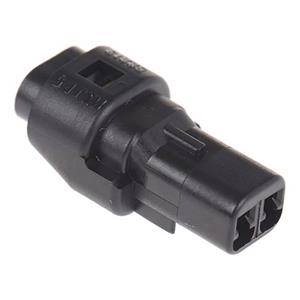 Molex 522660211 Mizu-P25 2.50mm Pitch Waterproof Wire-to-Wire Plug Housing, 2 Circuits