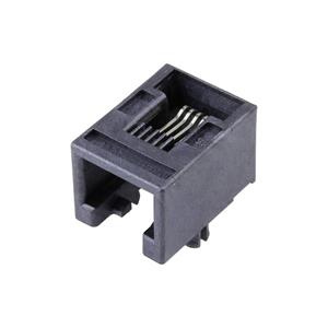 Molex 955012641 Modular Jack, Right-Angle, Through Hole, 6/4, Low Profile, Tray