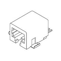 Molex Cat 3 Mod Jack/Plug 441440003 Buchse Schwarz