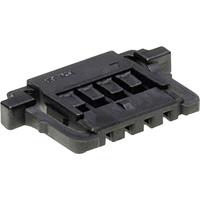 Molex 5037640401 1.00mm Pitch, Pico-Lock Receptacle Crimp Housing, Single Row, Positive Lock, 4 Circuits, Black