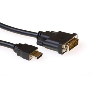 ACT Verloopkabel HDMI A man - DVI-D man