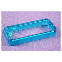 hammondelectronics Hammond Electronics 1455PBTBU Rahmen (L x B x H) 8 x 120.5 x 30.5mm ABS Blau (transparent) 2St.