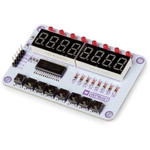 Whadda Display/tastatur-modul Tm1638 5v 76,2 X 50,2 Mm Weiß