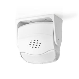 Nedis Bewegingsmelder Met Alarm - Amlrmmw40wt - Wit