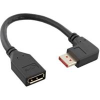 InLine 17159R DisplayPort kabel 0,15 m Zwart
