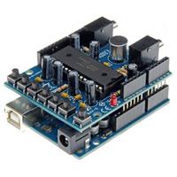 Whadda Audioaufnahme-schutzschild Arduino 80 X 55 X 30 Mm Blau/schwarz