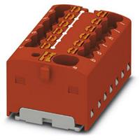 phoenixcontact Phoenix Contact PTFIX 4/12X1,5-G RD 1046975 Verteilerblock 0.14mm² 1.5mm² Rot 20St.
