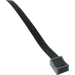 hebotec Klettbandsockel zum Bündeln, mit Sockel, zum Anschrauben Haft- und Flauschteil (B x H) 10mm