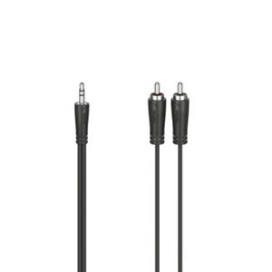 Hama »Klinken-Cinch-Kabel 5m« Audio-Kabel, 3,5-mm-Klinke, 3,5-mm-Klinken-Stecker 2-Cinch-Stecker, Stereo