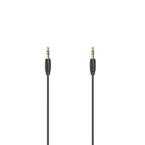 Hama »Klinkenkabel 0,5m ultradünn« Audio-Kabel, 3,5-mm-Klinke, (50 cm), 3,5-mm-Klinken-St. - St., Stereo, vergoldet