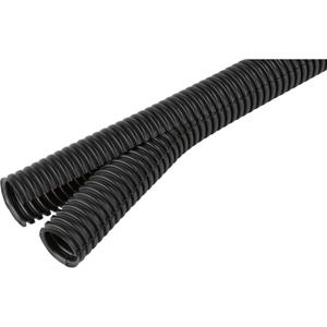 fränkischerohrwerke Fränkische Rohrwerke 38400600 Co-flex PP-UV 6sw Wellrohr Schwarz 6.3mm 50m