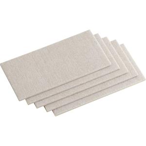 Metafranc WU0645416 Filzgleiter quadratisch, selbstklebend Beige (L x B) 200mm x 100mm 1 Set