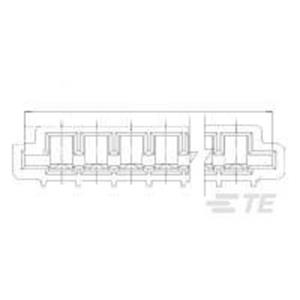 TE Connectivity FPC ConnectorsFPC Connectors 6-487509-8 AMP