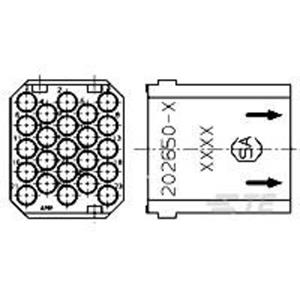 TE Connectivity G Series ProductsG Series Products 202650-4 AMP