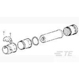 TE Connectivity Circular Plastic ConnectorsCircular Plastic Connectors 207052-2 AMP