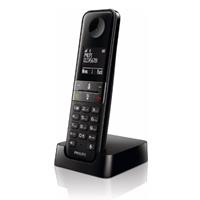 Philips D4701b Draadloze Dect Telefoon - 4,6cm Display - Zwart - Plug-and-play
