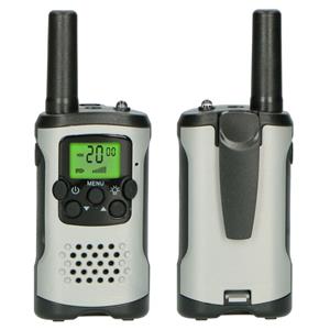 Alecto Fr115gs et Van Twee Walkie Talkies Voor Kinderen - Tot 5 Kilometer Bereik - Grijs/zwart