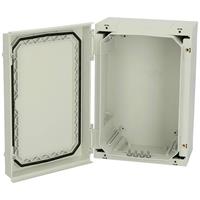 Fibox 4812000 Wand-Gehäuse 220 x 320 x 150 ABS korrosionsbeständig Lichtgrau (RAL 7035) 1St.