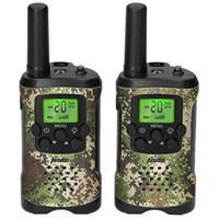 Alecto Fr115camo et Van Twee Walkie Talkies Voor Kinderen - Tot 7 Kilometer Bereik - Camouflage