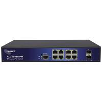 Allnet ALL-SG8610PM Netzwerk Switch 8 + 2 Port 10 / 100 / 1000MBit/s PoE-Funktion