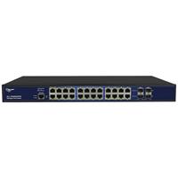 Allnet ALL-SG8626PM Netzwerk Switch 24 + 4 Port 52 GBit/s PoE-Funktion