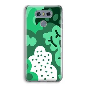 CaseCompany Bushes: LG G6 Transparant Hoesje