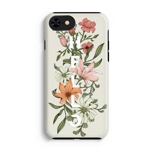 CaseCompany Hello bloemen: iPhone 7 Tough Case