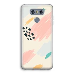 CaseCompany Sunday Chillings: LG G6 Transparant Hoesje