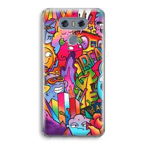 CaseCompany Dreams: LG G6 Transparant Hoesje