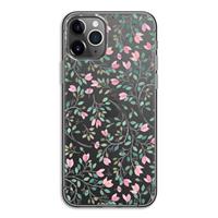 CaseCompany Sierlijke bloemen: iPhone 11 Pro Transparant Hoesje