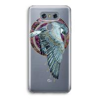 CaseCompany Golden Falcon: LG G6 Transparant Hoesje