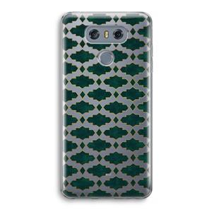 CaseCompany Moroccan tiles: LG G6 Transparant Hoesje
