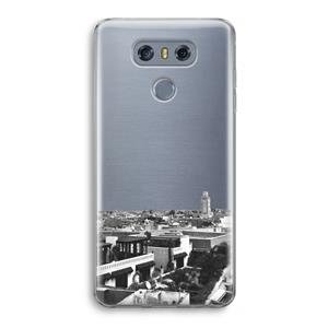 CaseCompany Marrakech Skyline : LG G6 Transparant Hoesje