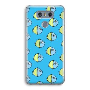 CaseCompany Visjes: LG G6 Transparant Hoesje