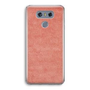 CaseCompany Marrakech Walls: LG G6 Transparant Hoesje