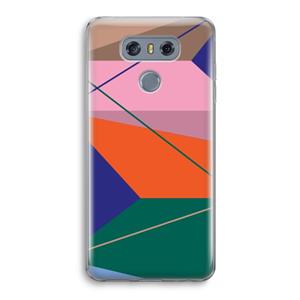 CaseCompany Gestalte 1: LG G6 Transparant Hoesje