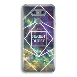 CaseCompany Negenduust ruimte: LG G6 Transparant Hoesje