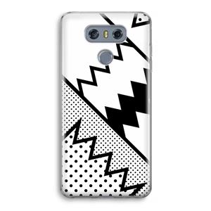 CaseCompany Pop Art #5: LG G6 Transparant Hoesje
