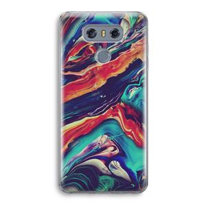 CaseCompany Chameleon Sun: LG G6 Transparant Hoesje