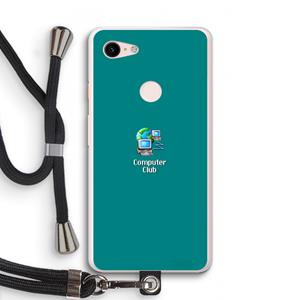 CaseCompany Win98: Pixel 3 XL Transparant Hoesje met koord