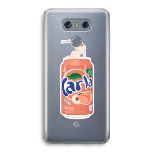 CaseCompany S(peach)less: LG G6 Transparant Hoesje