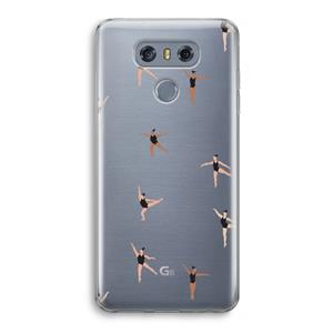 CaseCompany Dancing #1: LG G6 Transparant Hoesje