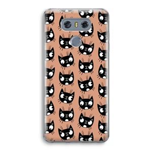CaseCompany Kat: LG G6 Transparant Hoesje
