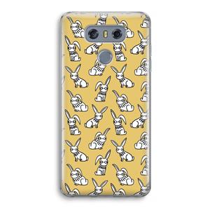 CaseCompany Haas: LG G6 Transparant Hoesje