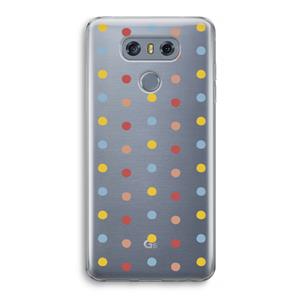 CaseCompany Bollen: LG G6 Transparant Hoesje