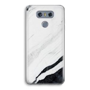 CaseCompany Elegante marmer: LG G6 Transparant Hoesje