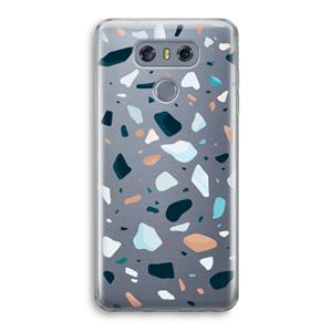 CaseCompany Terrazzo N°13: LG G6 Transparant Hoesje