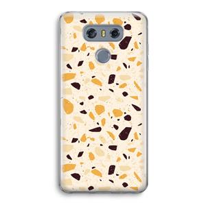 CaseCompany Terrazzo N°13: LG G6 Transparant Hoesje