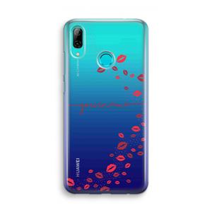 CaseCompany Kusjes: Huawei P Smart (2019) Transparant Hoesje